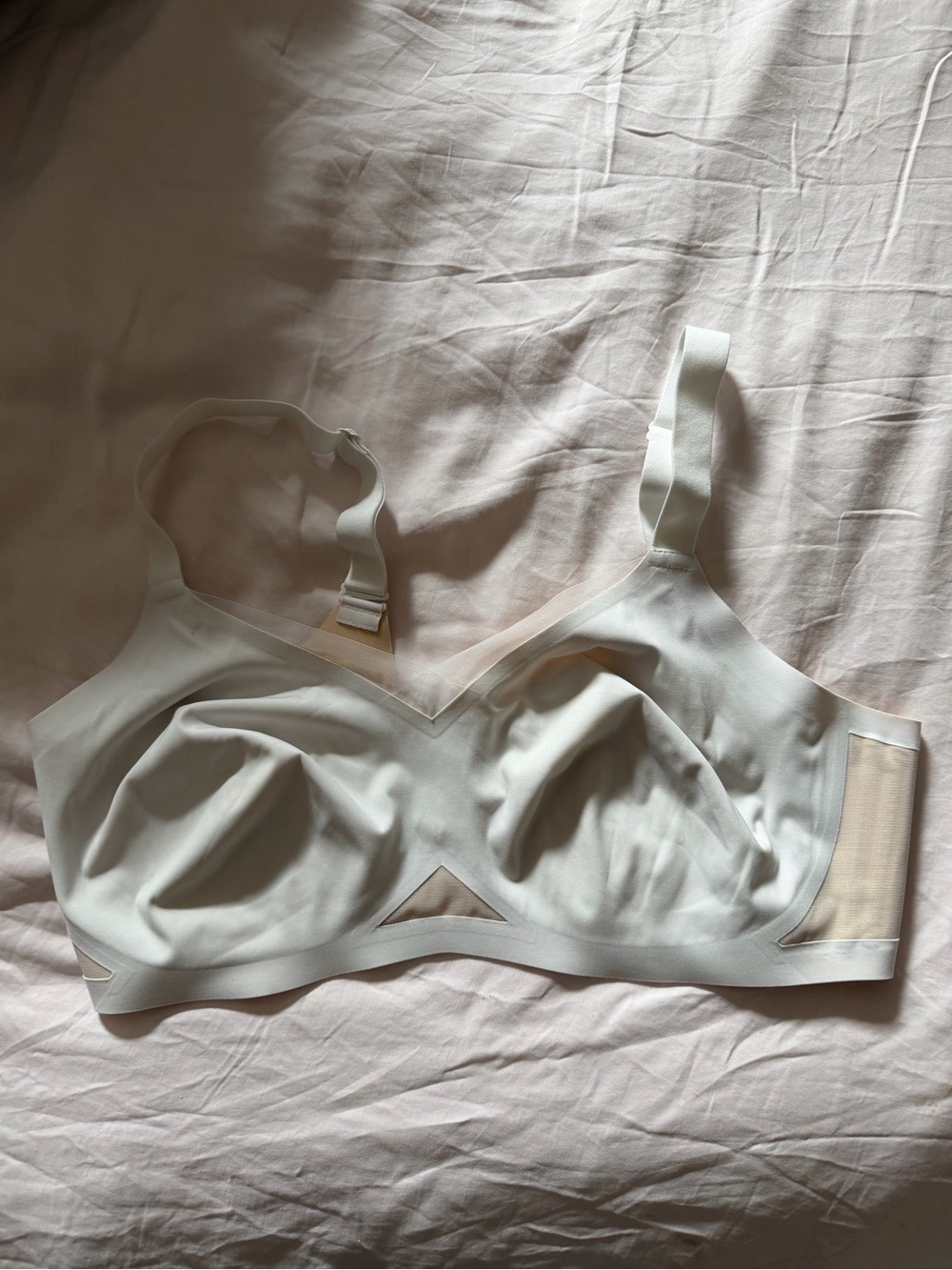 Honeylove White Wireless Support Bra